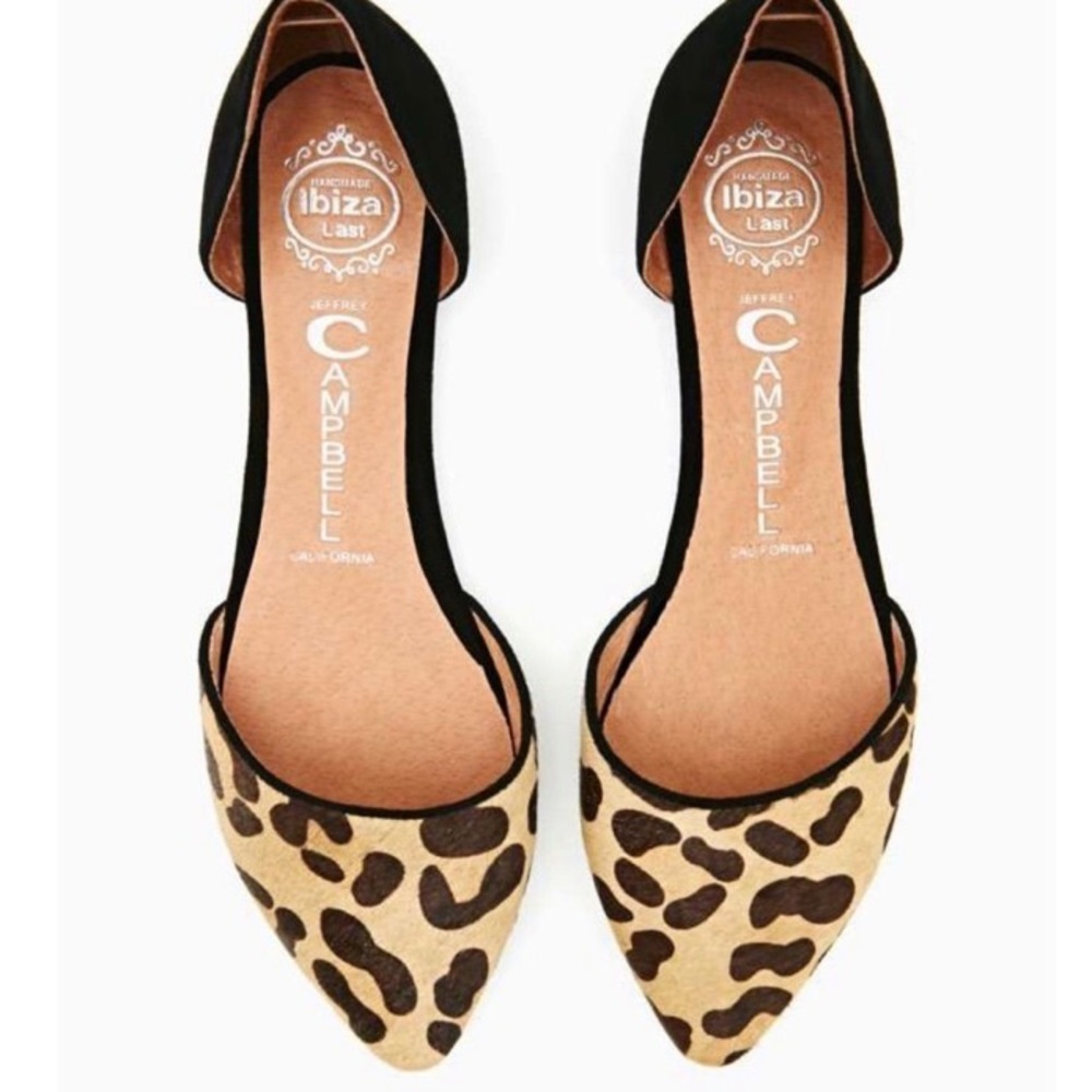 Jeffrey Campbell Leopard In Love D'Orsay Flat